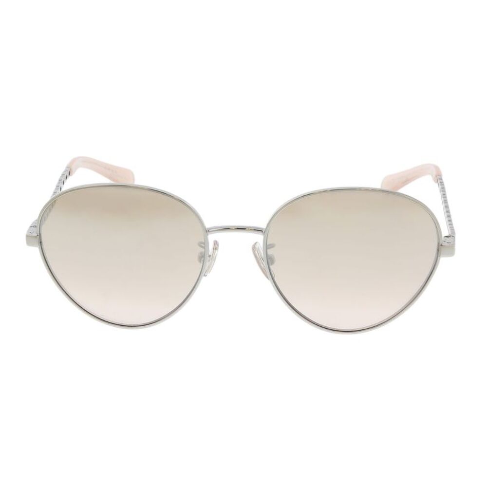 Coach 0HC7114 90018Z Silver Aviator Full Rim Sunglasses - Picture 2 of 4
